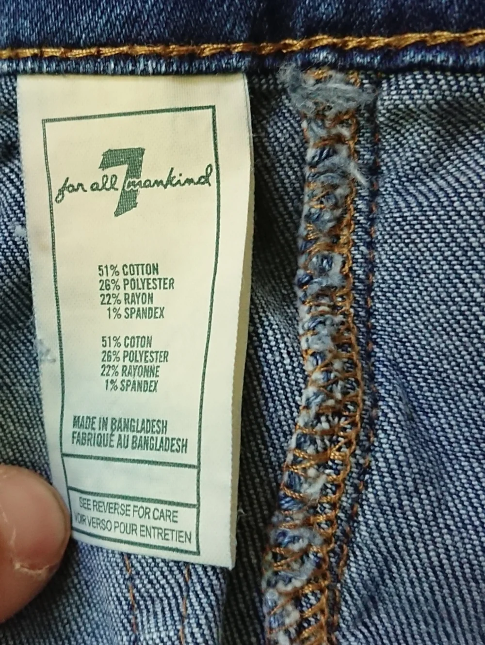 7 For All Mankind Toddler Girls Dark Wash Denim Overalls Size 4T